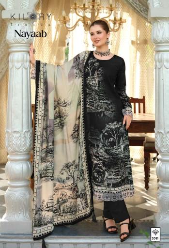 Kilory trends nayaab kalarang jasmin wholesale dress material