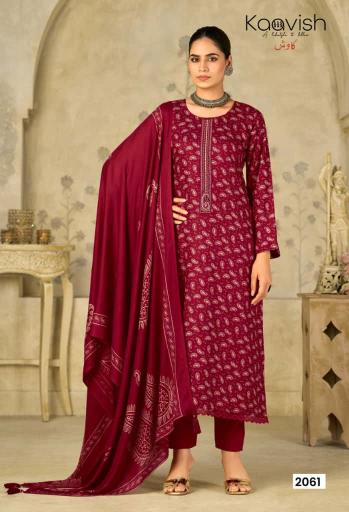 Kilory winter route printed dress materials wholesale shop in tirupati