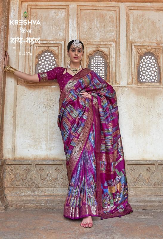 Kreshva maya mahal patola design saree bulk clothes online 