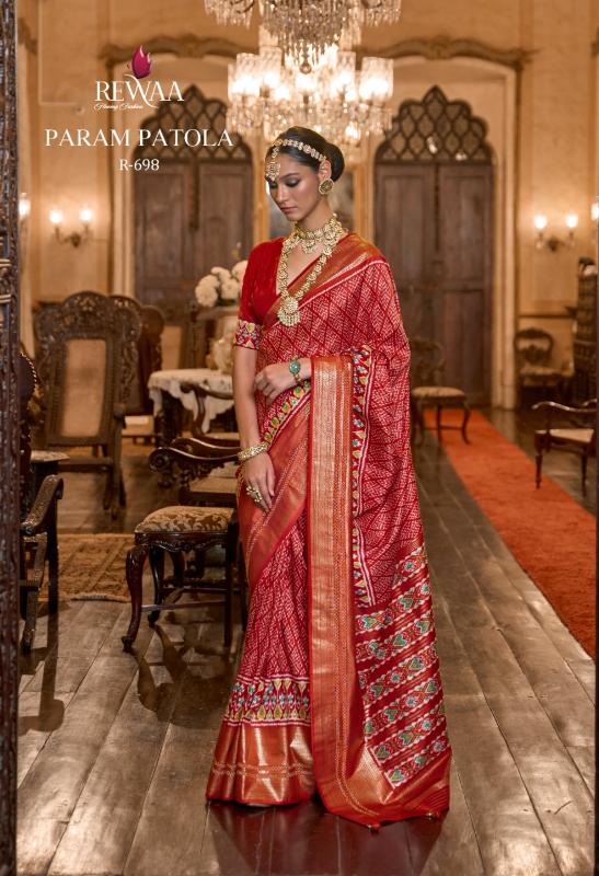 Kreshva param patola catalogue sarees wholesale