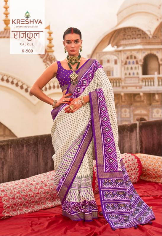 Kreshva rajkul silk cash on delivery sarees shopping