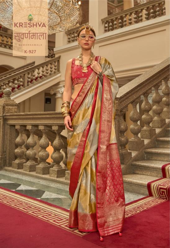 Kreshva suwarnamala gaji satin surat textile market prices