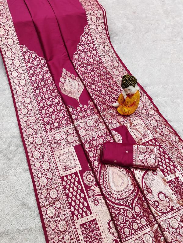 Krishnavi soft banarasi gala pallu design saree wholesale market online