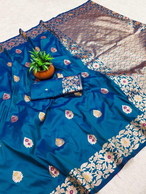 Krishnavi soft banarasi silk sarees in bulk