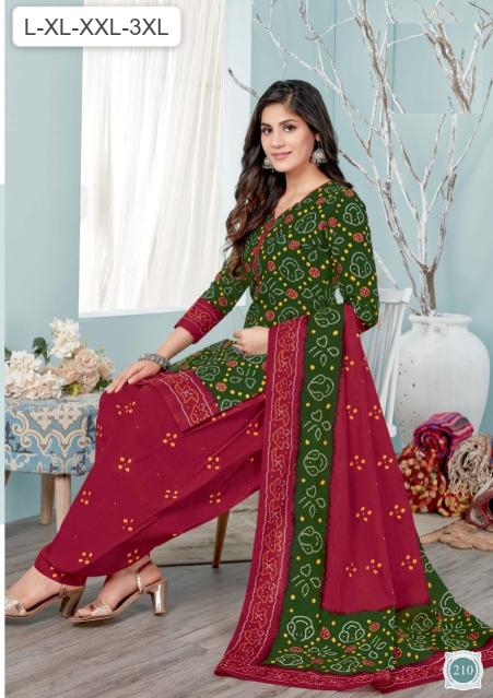 Lakhani cotton 3pcs bulk wholesale kurtis