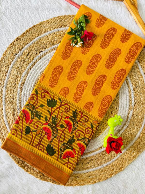 Lakhani raatkali pure cotton surat saree market price list pdf