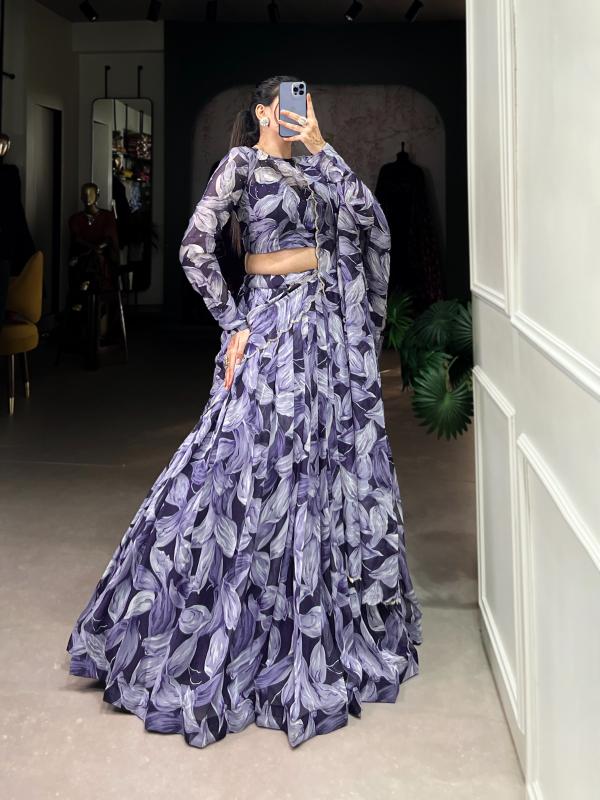 LNB 1027 Tabby Silk NBL Handcrafted lehenga choli in Ahmedabad