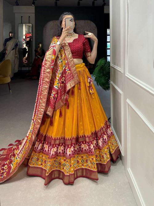 lnb 1680 tussar silk MST Lehenga choli suppliers in Delhi