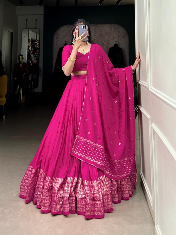 Lnb 1906 Pure Chanderi LNB Traditional Lehenga choli in Kolkata