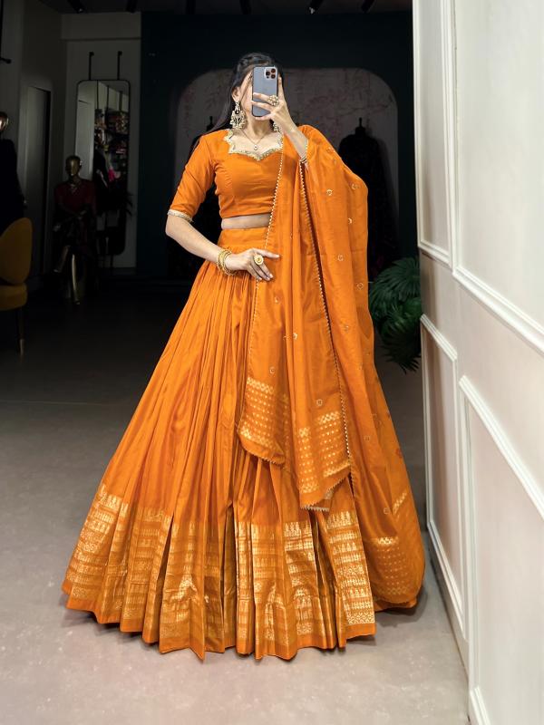 Lnb 1906 Pure Chanderi  ONG Lehenga choli suppliers in Kolkata