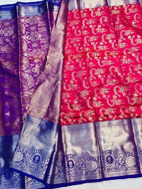 Malhar khushi vol-10 kanjivaram silk saree wholesale clothing manufacturers in india 