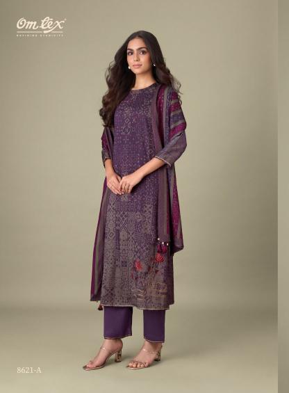 Omtex maryam printed wholesale dress material shop 