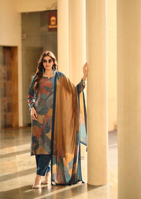 PRM trendz aeste print dress material wholesaler in kolkata