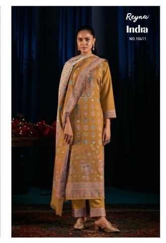 Reyna indra pashmina dress material wholesale
