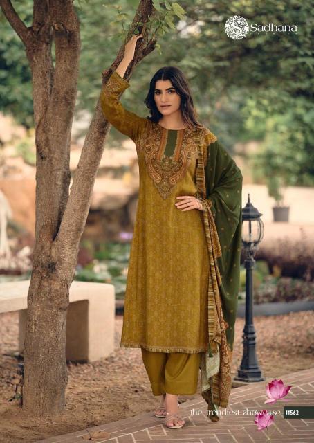 Sadhana fashion pashmina dress material wholesale facebook