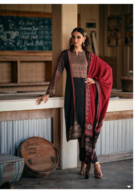 Sadhana fashion serene designer crepe dress material wholesale