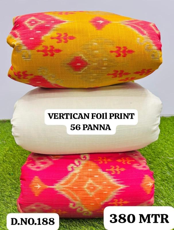 Sajni Vertican print Jacquard fabric suppliers in Delhi