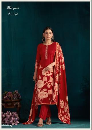 Sargam aaliya printed ladies dress material wholesale price