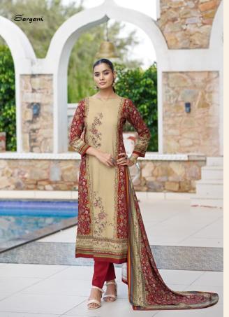 Sargam winter qween printed dress material wholesaler new tt market ring road surat