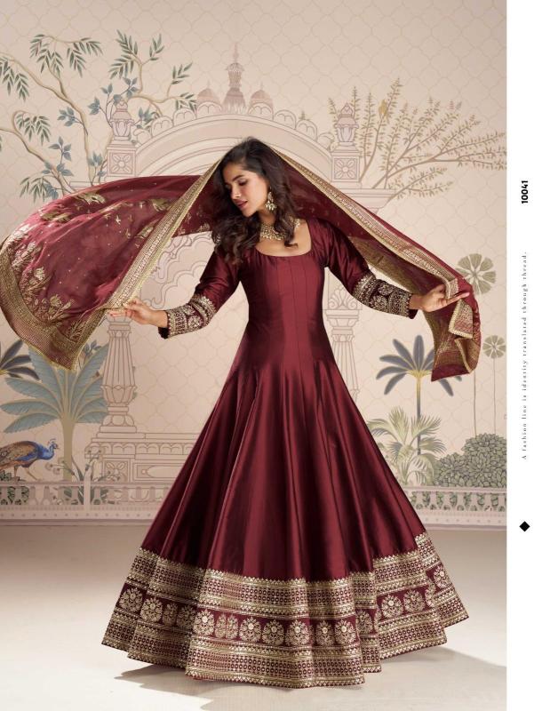 Sayuri roshni designer gown wholesale price 