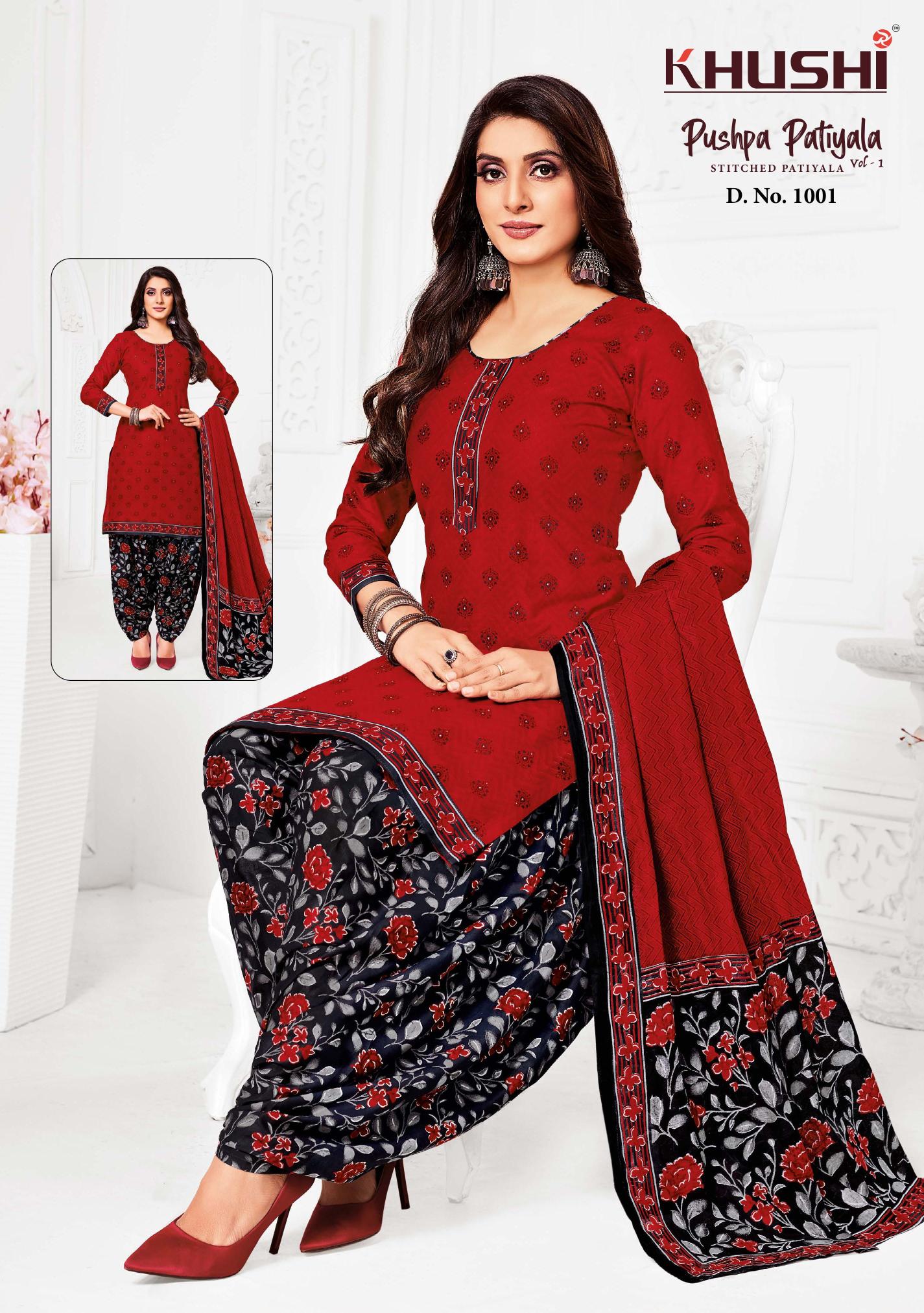 Shorya khushi stitched pushpa patiyala vol-1 best wholesale kurtis in india