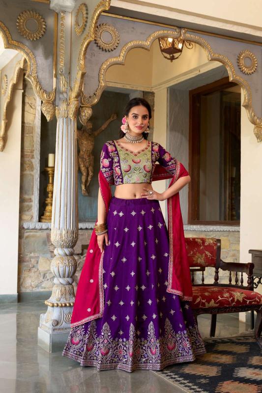 shrungar exclusive embroidery work Hydrabad Lehenga Choli for Wedding