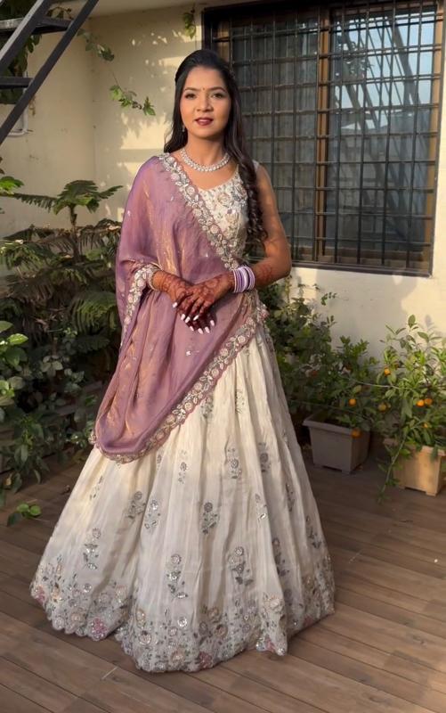 Tapi-286 Chinon Bollywood lehenga choli supplier