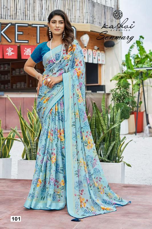 Tulsi sonmarg 100 rs sarees wholesale surat