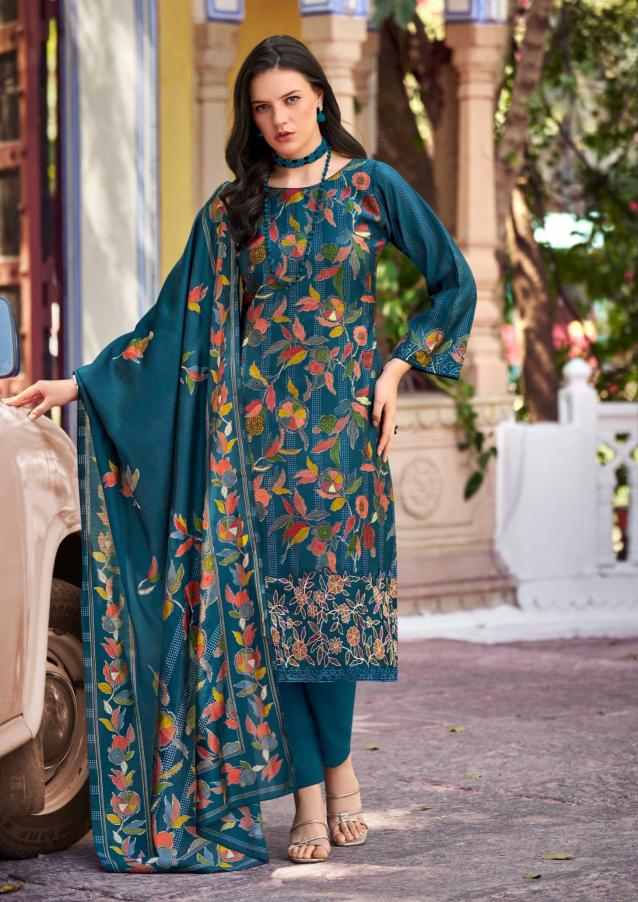 Varaa fab naira printed indian dress materials wholesaler