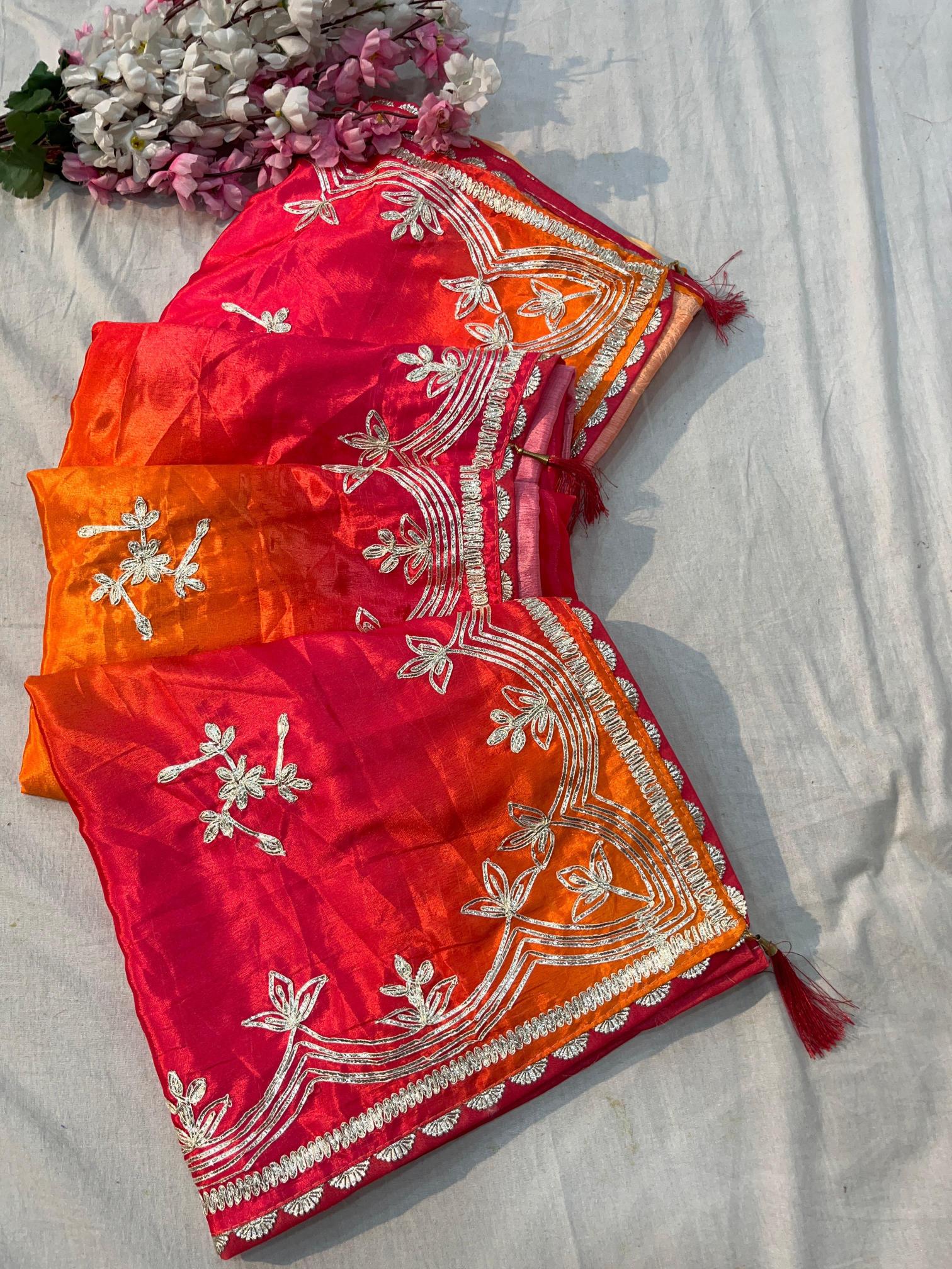 Vinayak chinon digital peding saree wholesale in surat 