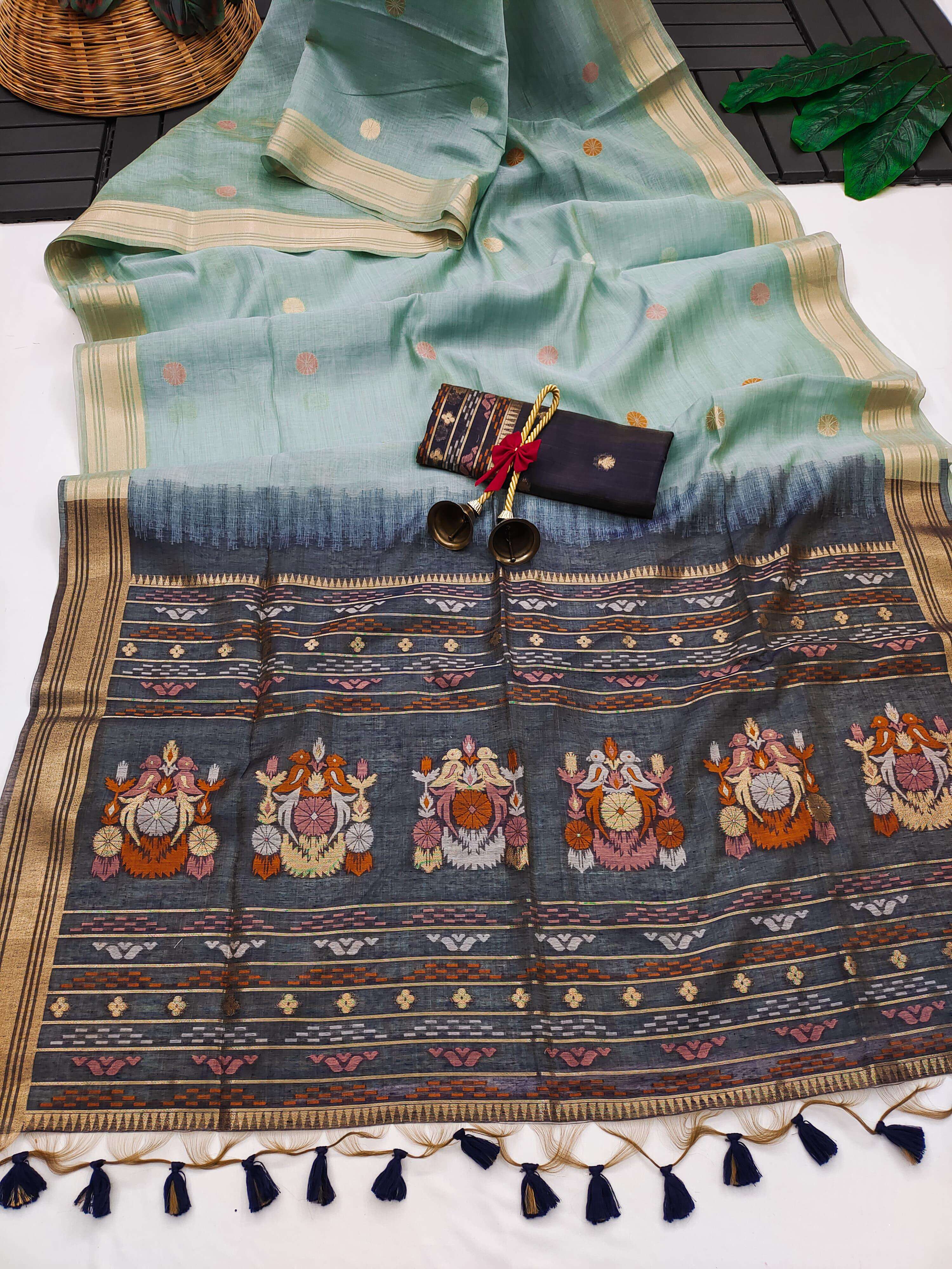 Akshara colourfull resham weaving wholesale saree for women