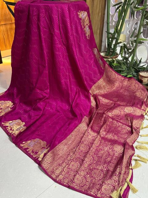 Akshara nylon banarasi saree clothing and apparel wholesale 