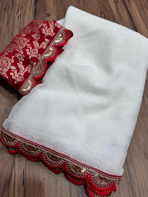 Akshara pooja splendor fancy saree wholesale market in surat