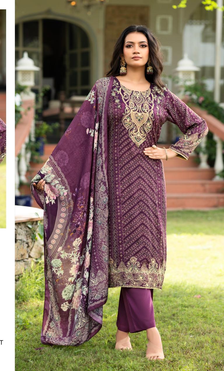 Amrutvela d.no AT144 printed dress materials wholesale