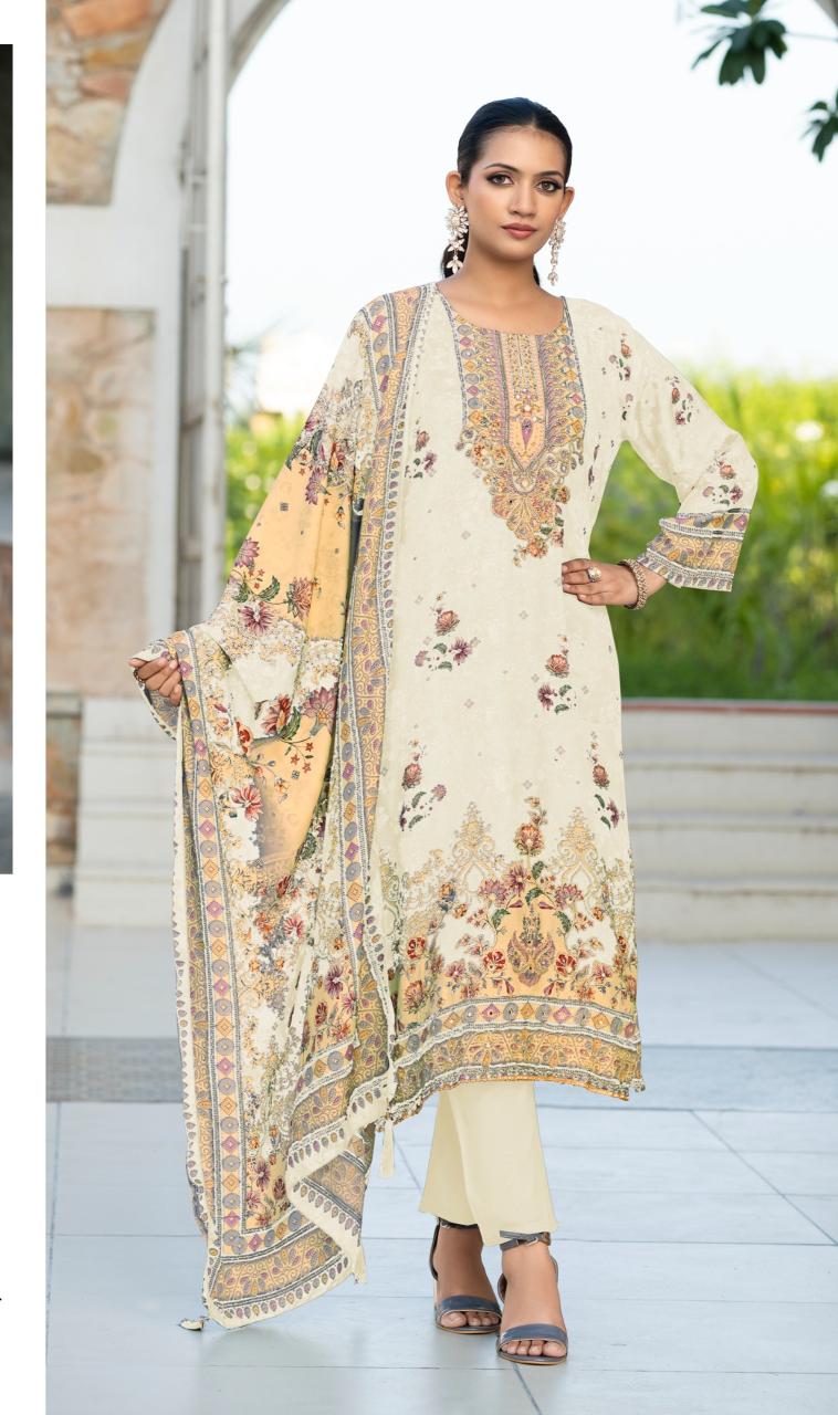 Amrutvela d.no AT150 dress material wholesale