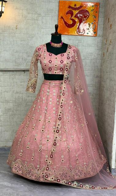 BD-1797 Premium Quality Soft Net Affordable Lehenga Choli Dealers in Delhi