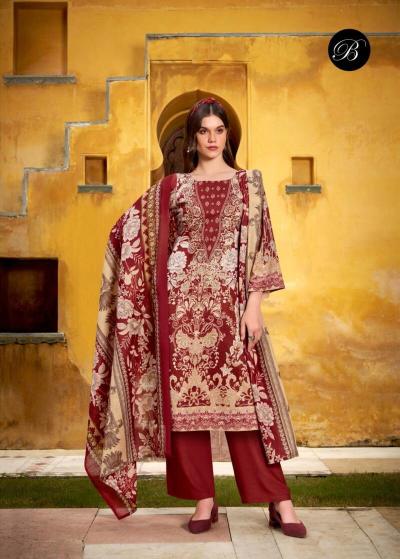 Belliza Naira Vol 121 Ladies dress materials manufacturers