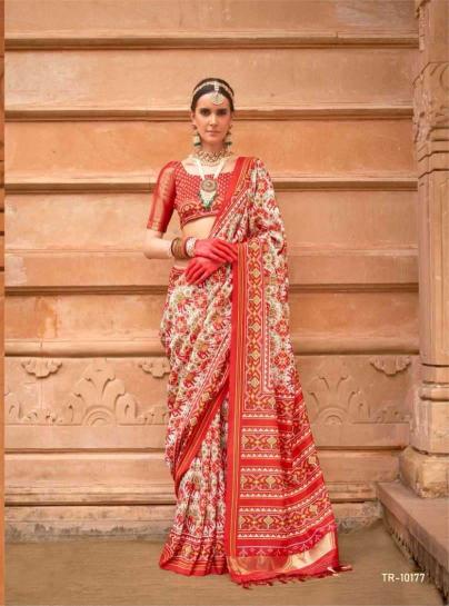 Bhagya laxmi trirath tirth patola saree wholesale surat market