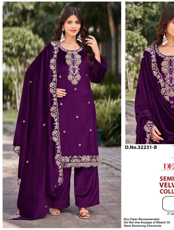 Deepsy hit design of velvet 25 original pakistani suits in india wholesale