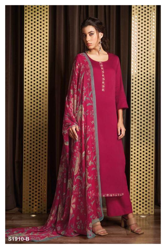 Ganga brynne 1910 wholesale dress material from surat buy online