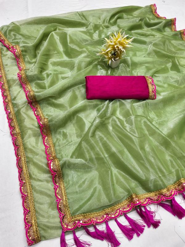 GC twill tissue shint net sarees manufacturers in surat with price