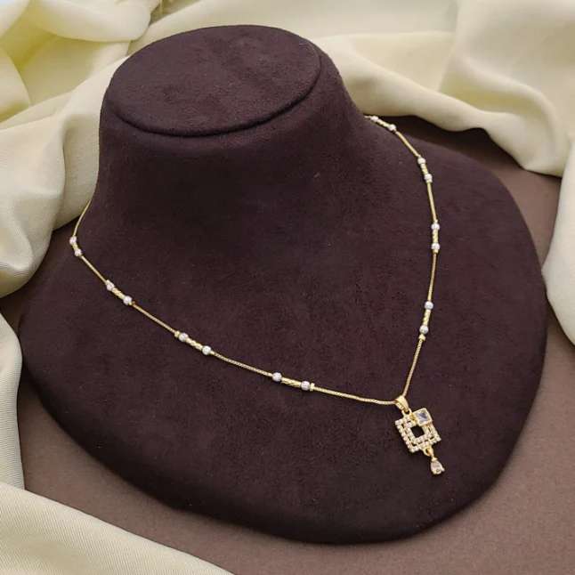 Gold Plated Necklace NL002 Surat imitation jewellery manufacturers
