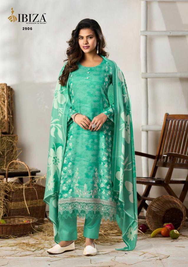 Ibiza masaba pashmina dress material wholesale