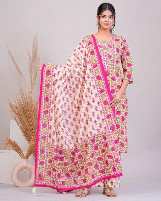 Janni 3pcs designer kurti wholesale market in kolkata