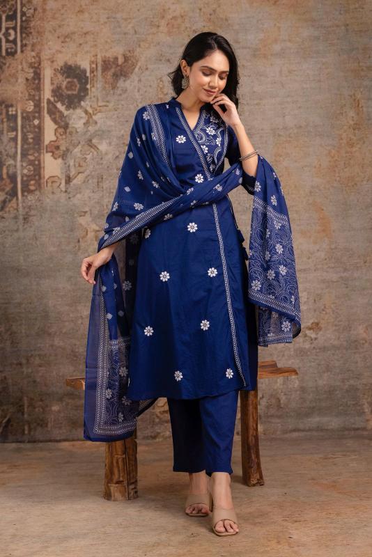 Janni aline 3pcs cotton kurti manufacturers wholesale