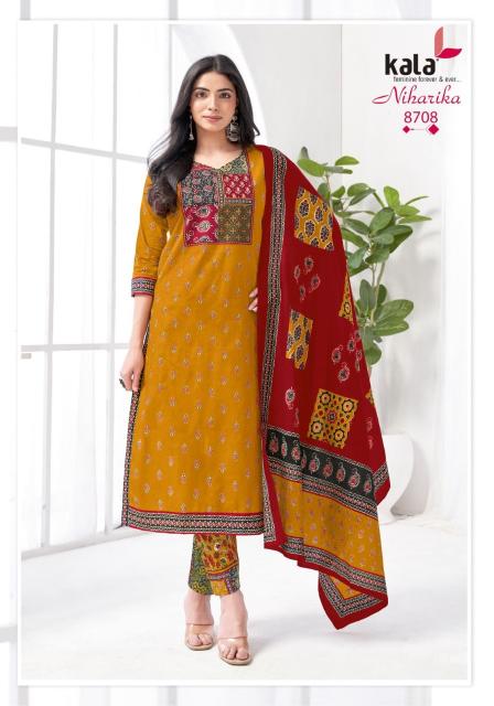 Kala niharika vol-5 cotton trendy dress materials wholesale