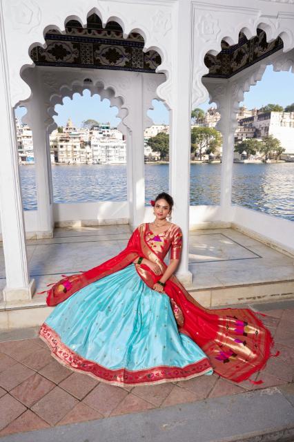 KEERTHNA Jacquard Silk SBL Party wear Lehengha choli vendors in Bangalore