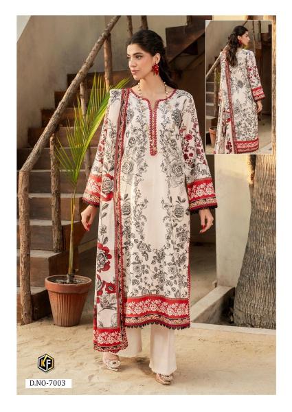 Keval qurbat nx vol-7 karachi dress materials wholesale