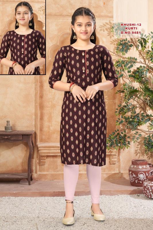 Khushi Vol 12 Kurti wholesalers in Kolkata