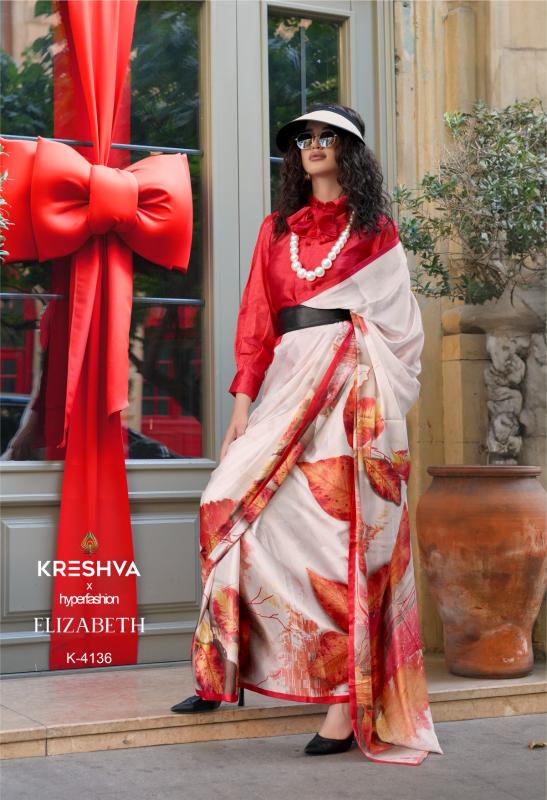 Kreshva elizabeth spanish saree ladies clothing suppliers